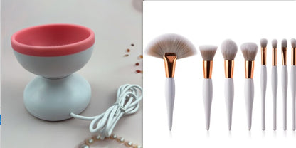 Portable USB Makeup Brush