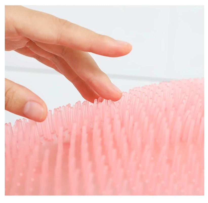 Silicone Lazy Bath Shower Back Brush Massager