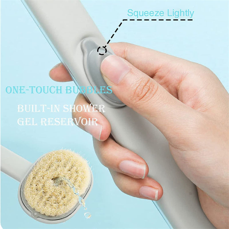 Dual-purpose Detachable Shower Brush