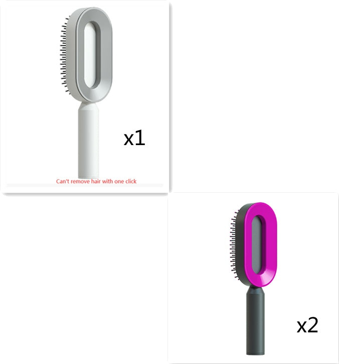 Self-Cleaning Hair Brush