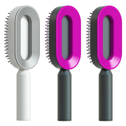 Self-Cleaning Hair Brush