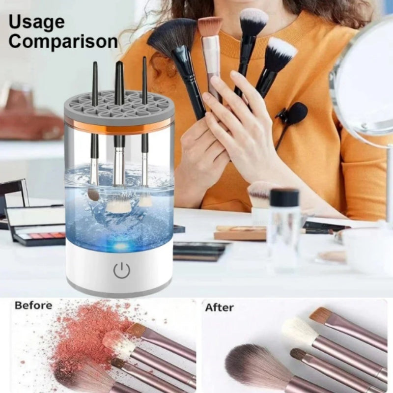 Portable USB Electric Makeup Brush Cleaner