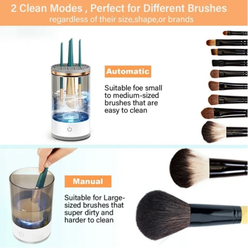 Portable USB Electric Makeup Brush Cleaner