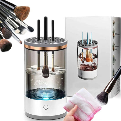 Portable USB Electric Makeup Brush Cleaner