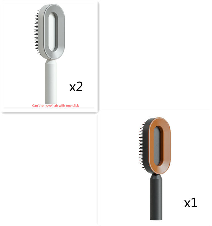 Self-Cleaning Hair Brush