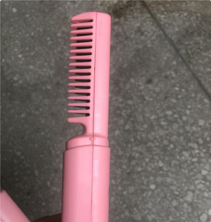 Wireless Hair Straightener Curler Comb