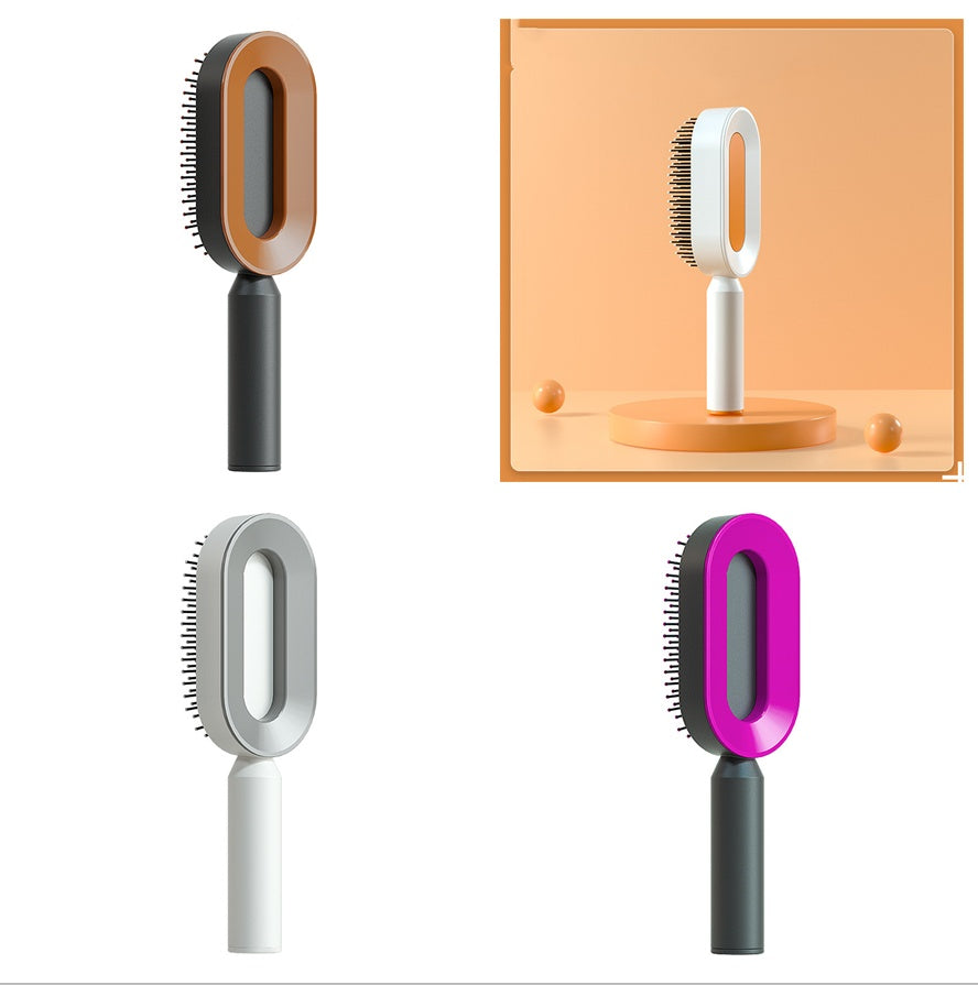 Self-Cleaning Hair Brush