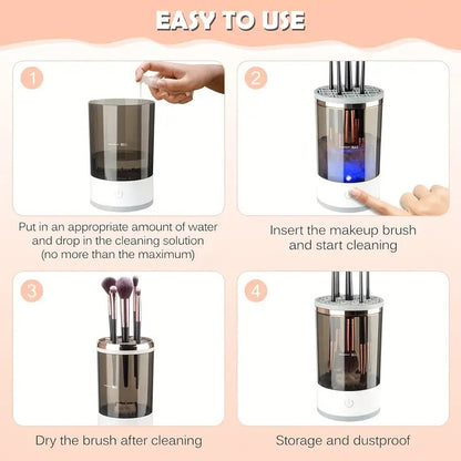 Portable USB Electric Makeup Brush Cleaner