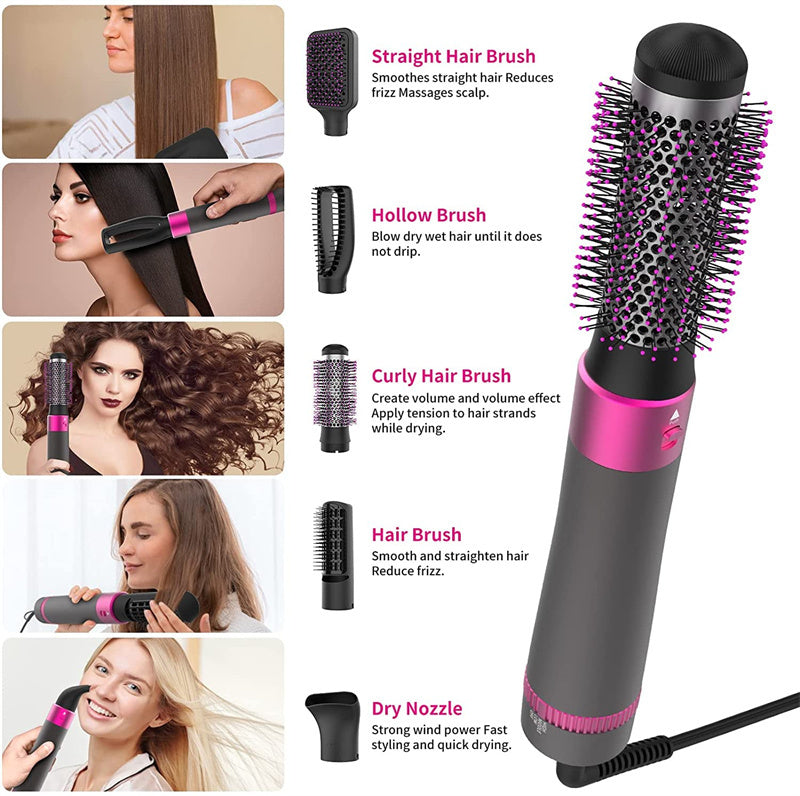 Professional 5-in-1 Hair Dryer Brush