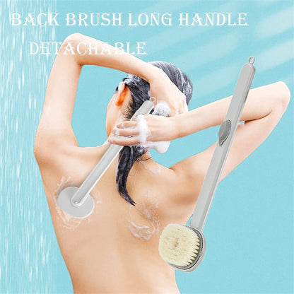 Dual-purpose Detachable Shower Brush