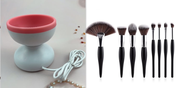 Portable USB Makeup Brush