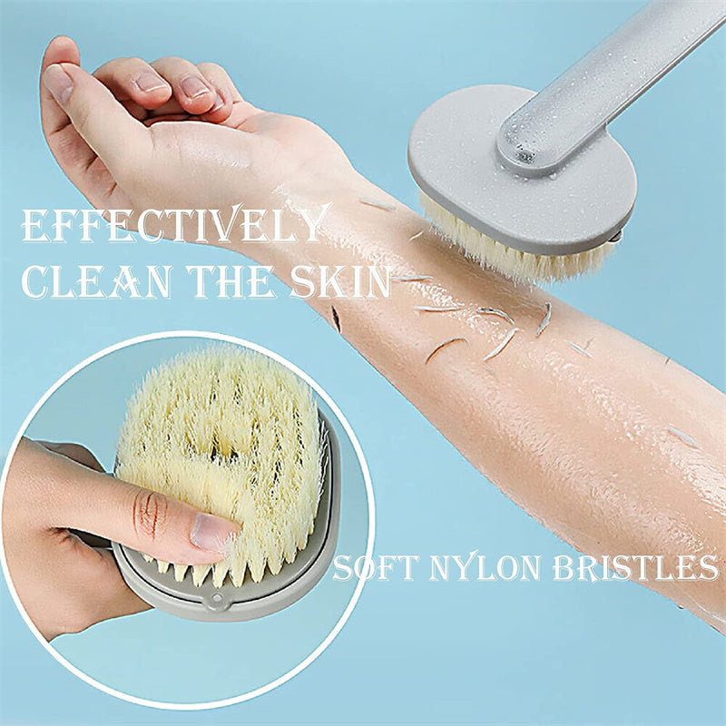 Dual-purpose Detachable Shower Brush