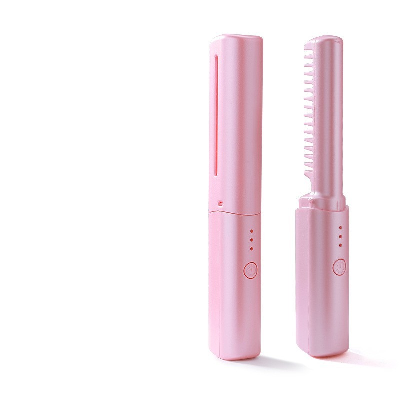 Wireless Hair Straightener Curler Comb